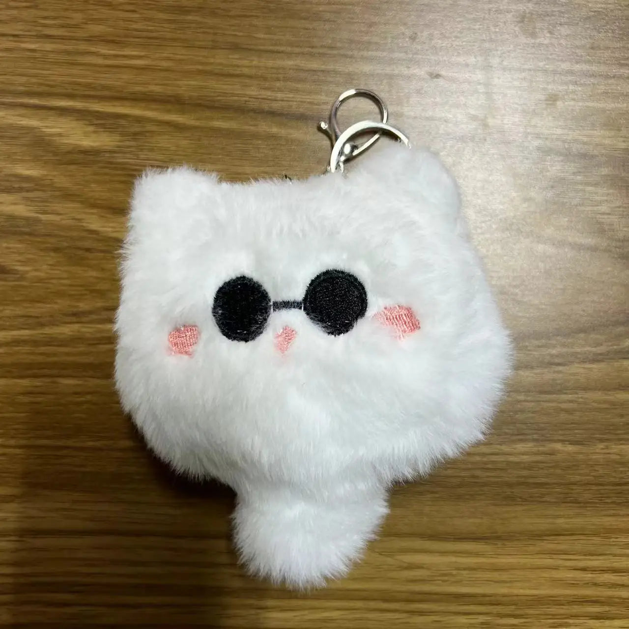 Jujutsu Kaisen Satoru Gojo White Cat Plush Pendant Cosplay 10cm Pet Cute Stuffed Doll Keychain Bag Decoration Toy