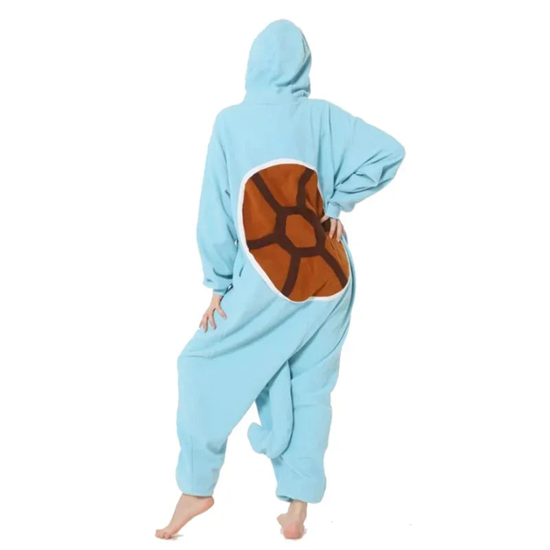 TAKARA TOMY Pokemon Kigurumi Onesie Snorlax Eevee Squirtle Gengar Pijama Cosplay Costume Halloween Adult Anime Umbreon Pajamas