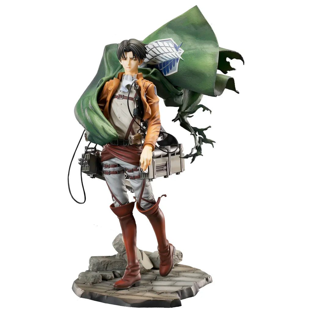 Attack on Titan Mystery Box Anime Figure Collection Eren Mikasa Levi Figurines Shingeki no Kyojin Desktop Decor Surprise Gift