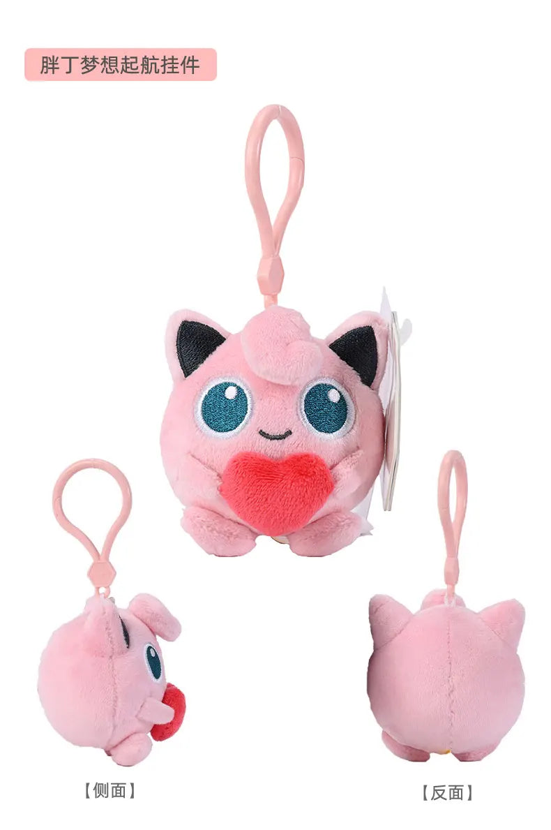 Pokémon Pikachu Gengar Charmander Togepi Anime Plush Toy Cartoon & Cute Doll keyring Children's Toy Backpack pendant