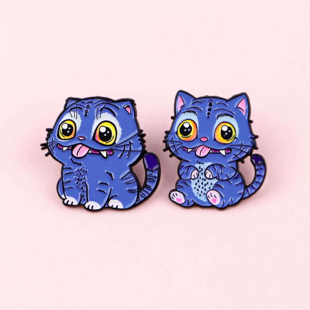 Hot Anime Movie Enamel Pin Demon Lapel Pins for Backpacks Cool Girl Group Cartoon  Badges Cosplay Brooch Clothes Gift Friends
