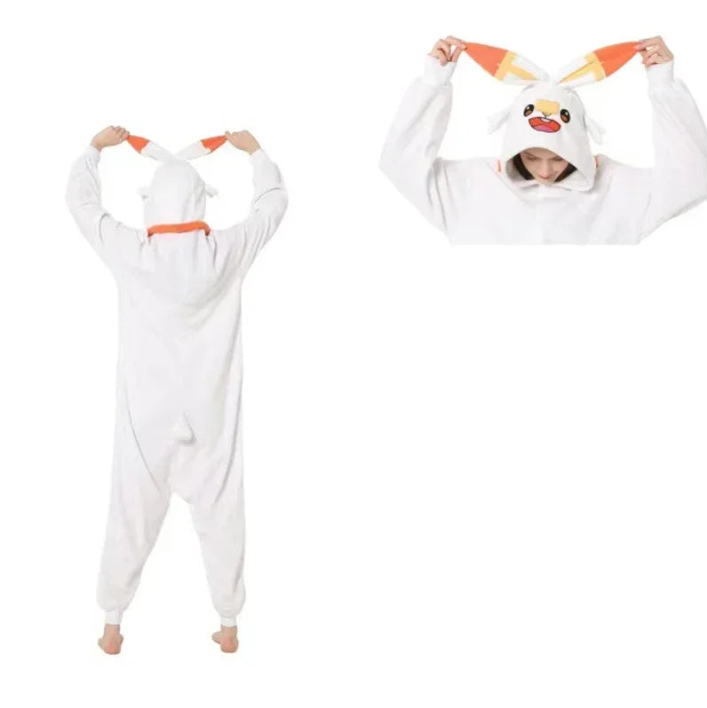 TAKARA TOMY Pokemon Cosplay Kigurumi Onesie Snorlax Jigglypuff Umbreon Gengar Costume Halloween Adult Anime Bulbasaur Pajamas