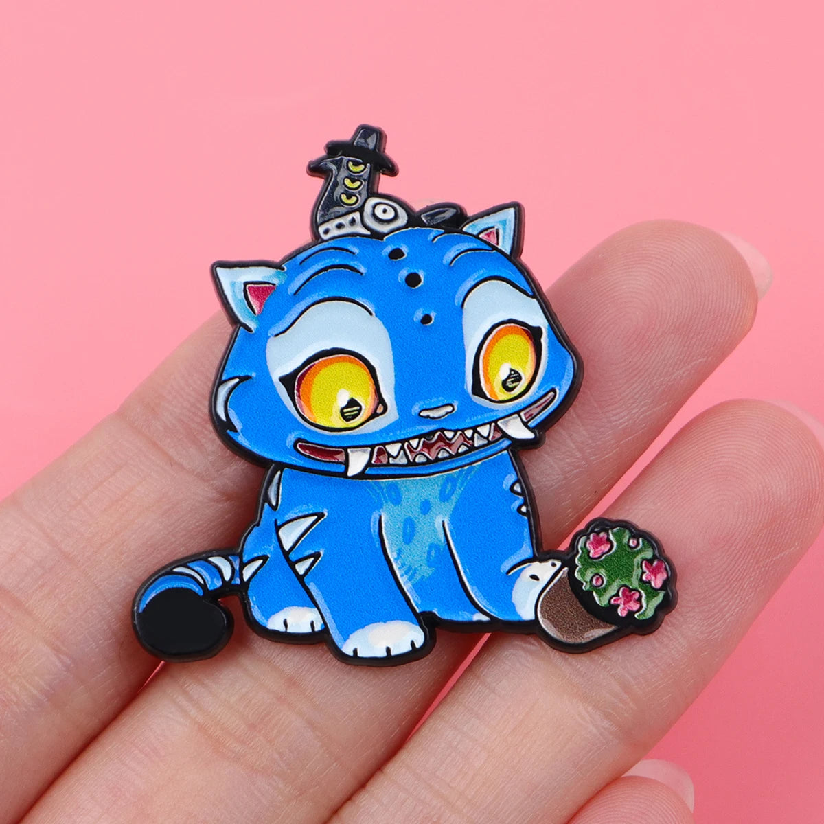 Hot Anime Movie Enamel Pin Demon Lapel Pins for Backpacks Cool Girl Group Cartoon  Badges Cosplay Brooch Clothes Gift Friends