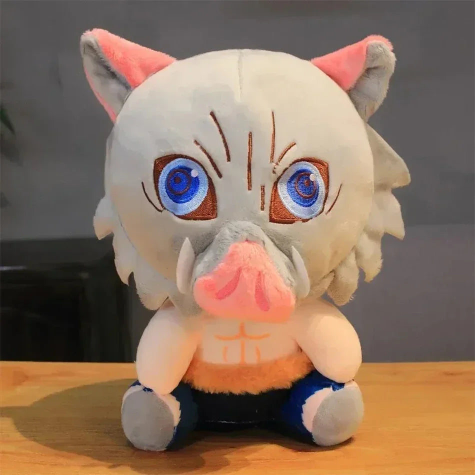 @20cm Hot Japan Demon Slayer Plush Dolls Lovely Anime Kimetsu No Yaiba Kamado Tanjirou Nezuko Zenitsu Kyoujurou Toys Kids Gifts